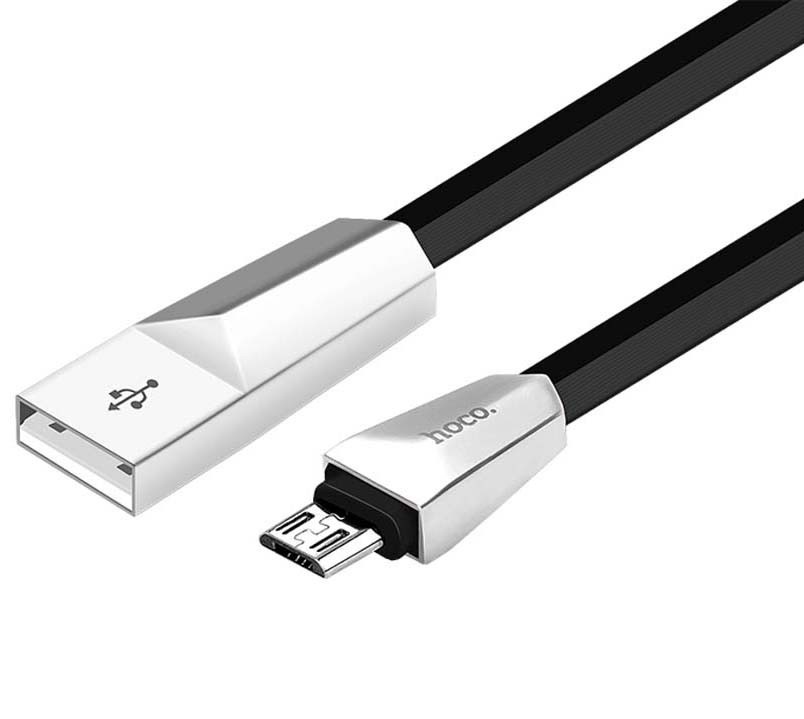 фото Кабель USB - micro-USB 1.2м Hoco X4 Rhombic - Черный