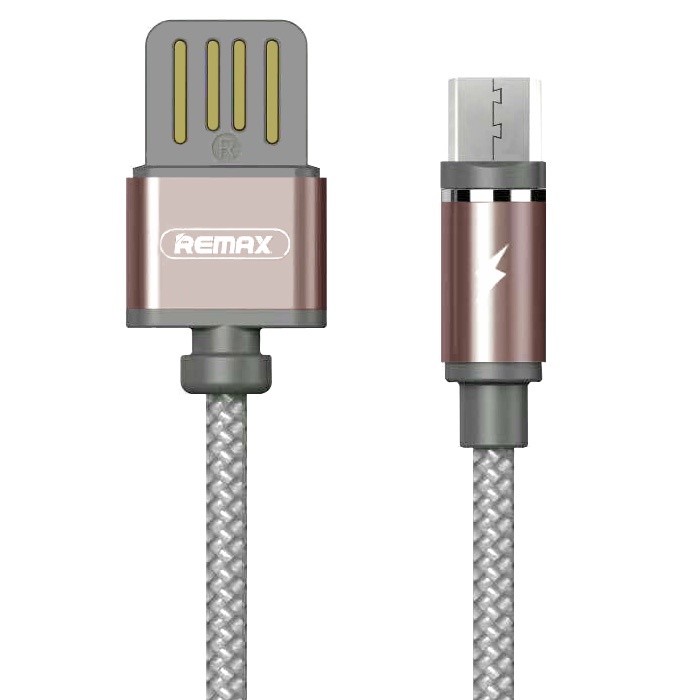 фото Магнитный кабель USB - micro USB Remax Gravity series RC-095m - Bronze