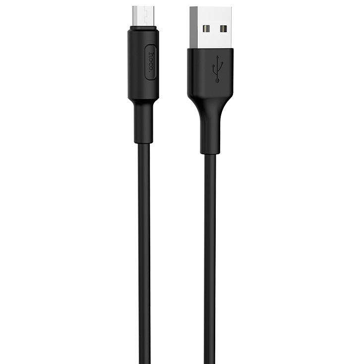 фото Кабель USB - micro USB 1м Hoco X25 - Черный