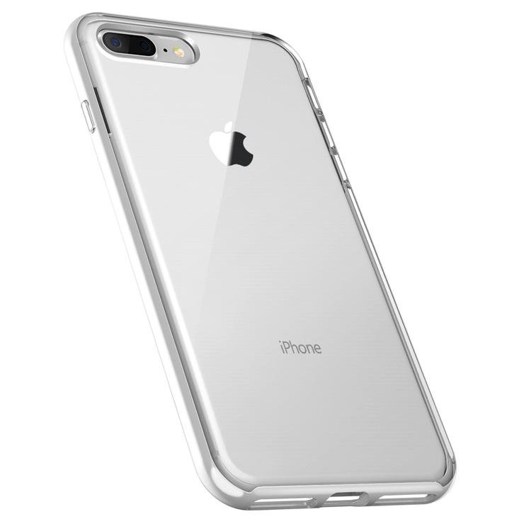 фото Чехол VRS Design New Crystal Bumper для iPhone 7/8 Plus Серебро