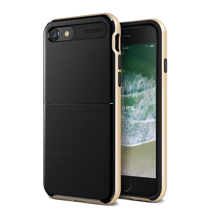 фото Чехол противоударный VRS Design High Pro Shield для iPhone 8/7 Gold