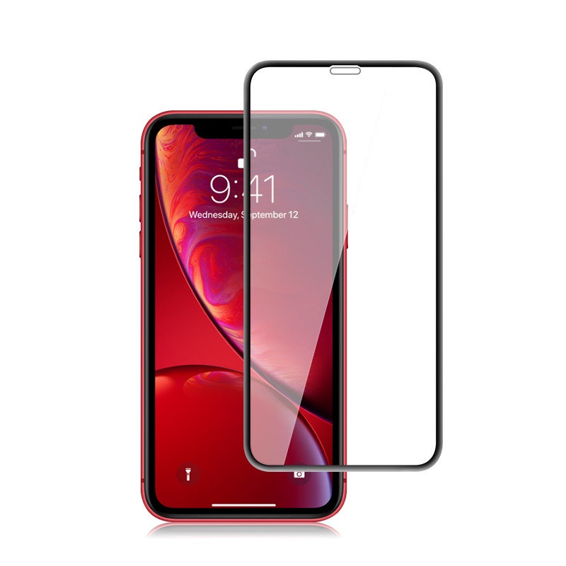 фото Защитное стекло 10D Tempered Glass для iPhone XR, черный