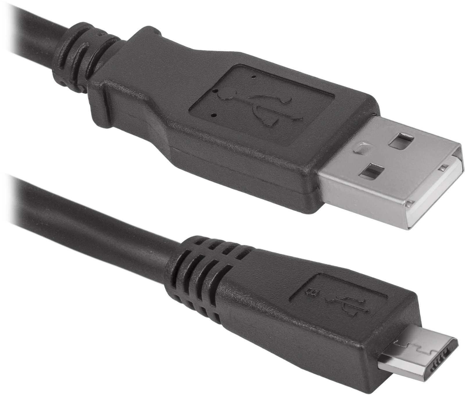 фото USB-кабель Defender USB08-06 USB2.0 AM-MicroBM, 1.8 м