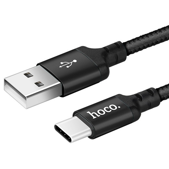 фото Кабель USB - USB Type-C 1м Hoco X14 - Черный