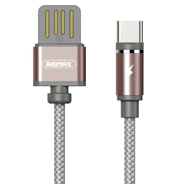 фото Магнитный кабель USB - USB Type-C Remax Gravity series RC-095a - Bronze