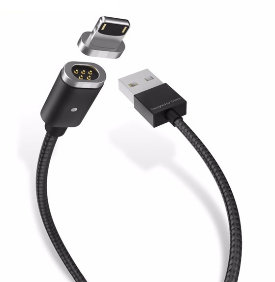 фото Магнитный кабель USB - Lightning WSKEN X-cable mini 2 - Черный