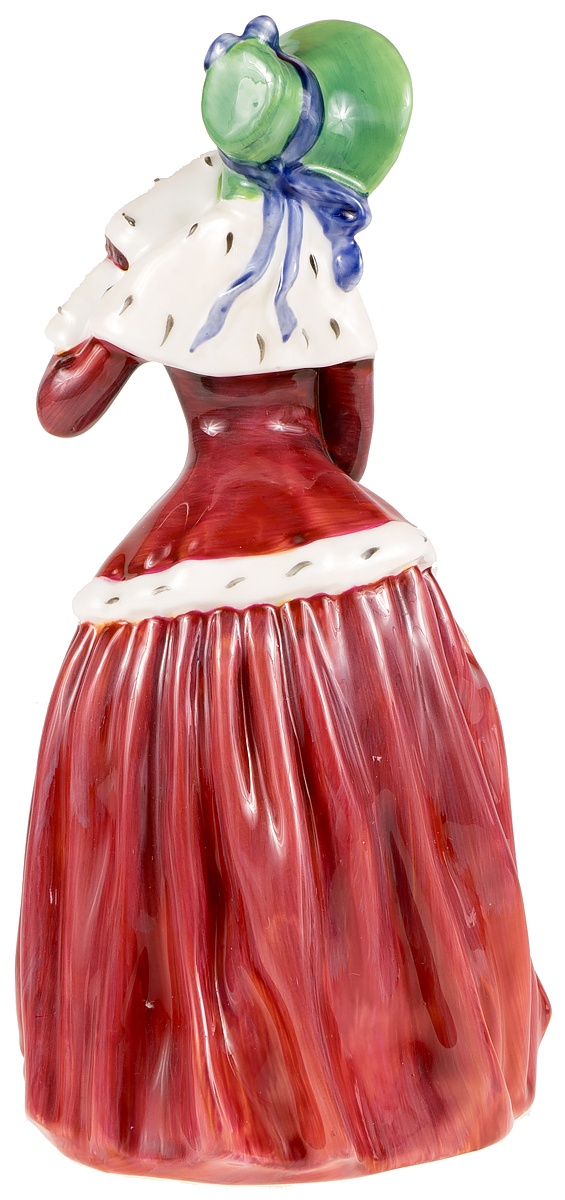 фото Статуэтка "Рождественское утро". Высота 18,5 см. Фарфор, роспись. Royal Doulton, Великобритания, 1992 год