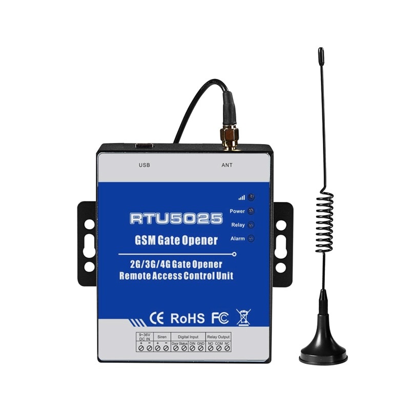 фото RTU5025 GSM/GPRS(WEB) модуль управления шлагбаумом и воротами