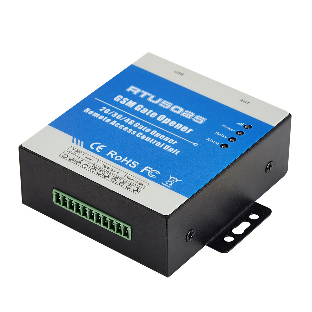 фото RTU5025 GSM/GPRS(WEB) модуль управления шлагбаумом и воротами