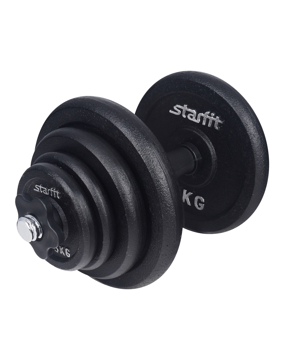 фото Гантель разборная чугунная STARFIT DB-703 20 кг (1 шт.)