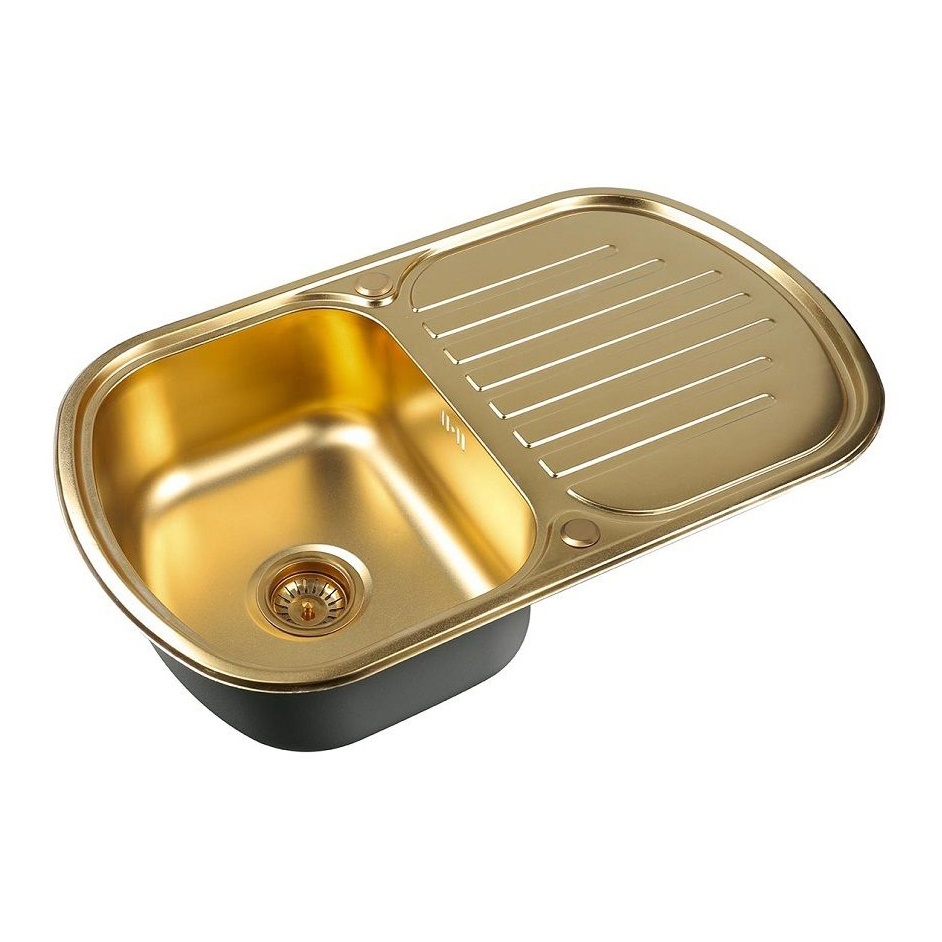 фото Мойка для кухни ZorG Sanitary SZR 7749 BRONZE