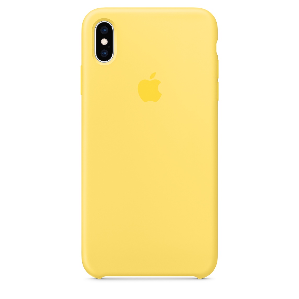 фото Чехол Apple Silicone Case для iPhone XS, Canary Yellow