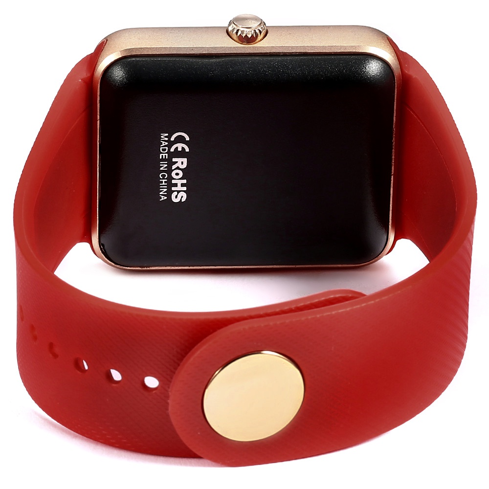 фото Умные часы ZDK GT08 Red (Android, IOS, Динамик, Микрофон, SIM, MicroSD)