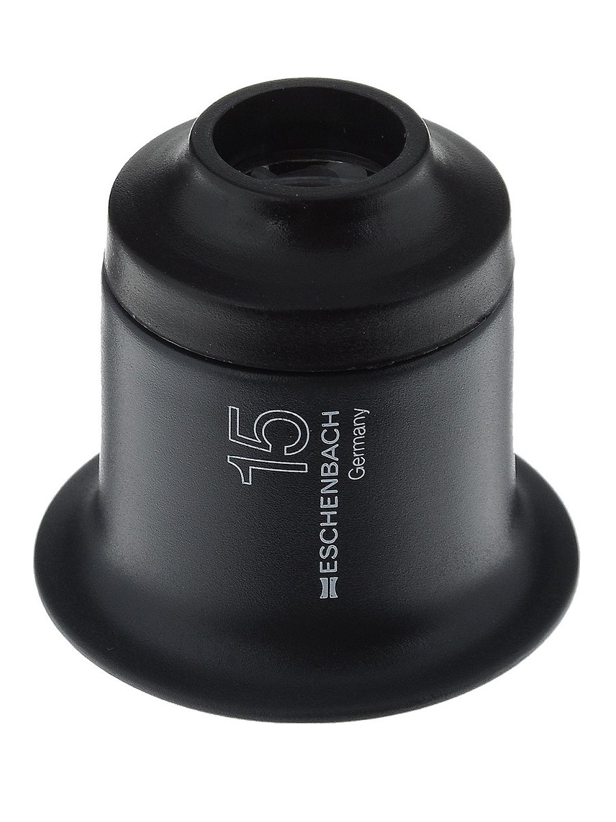 Лупа техническая каменная Eschenbach Stone magnifier, диаметр 13 мм, 15.0х Лупа техническая каменная Eschenbach Stone magnifier, диаметр 13 мм, 15.0х