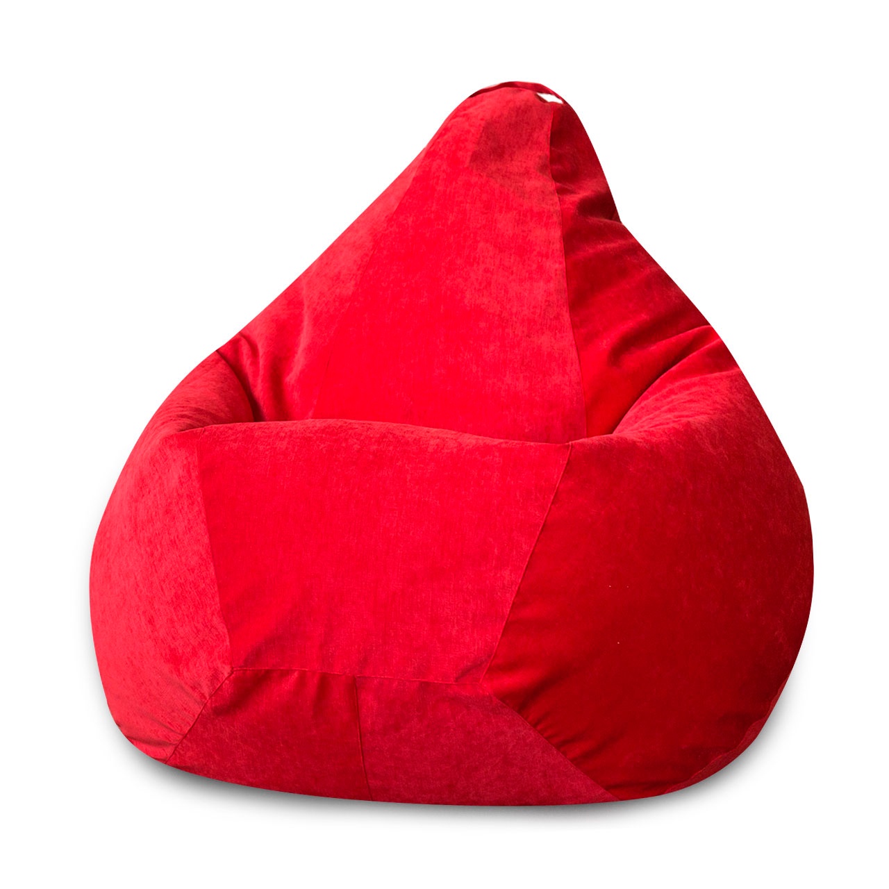 фото Кресло Мешок Груша Красный Микровельвет XL Dreambag