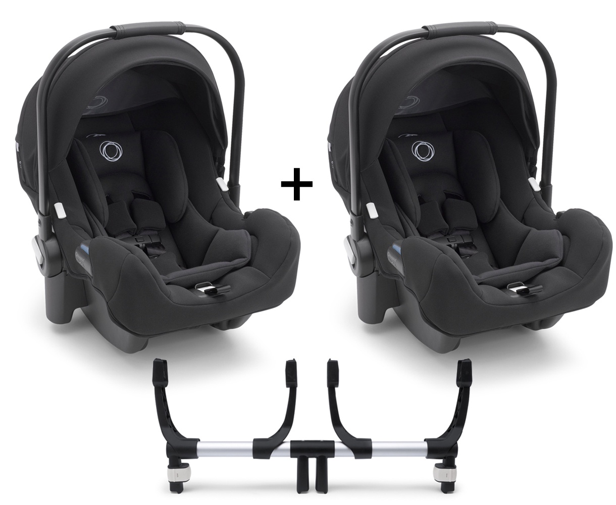 фото Автокресло 0+ Bugaboo Turtle by Nuna car seat для коляски Donkey Комплект из 2х кресел 80703ZW01/855