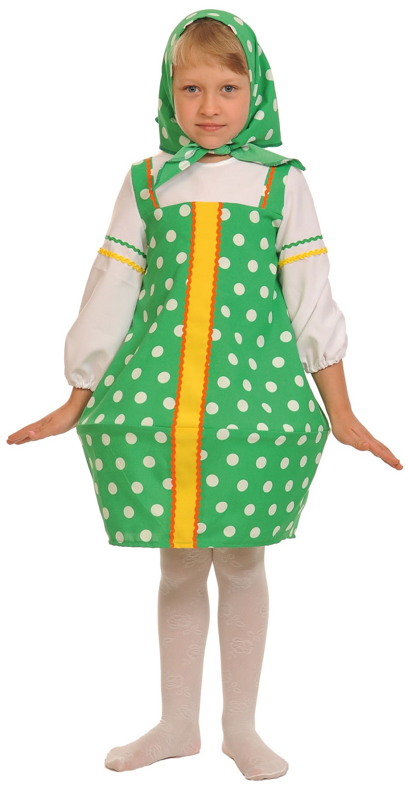 фото Карнавальный костюм Матрёшка в зелёном Карнавалoff