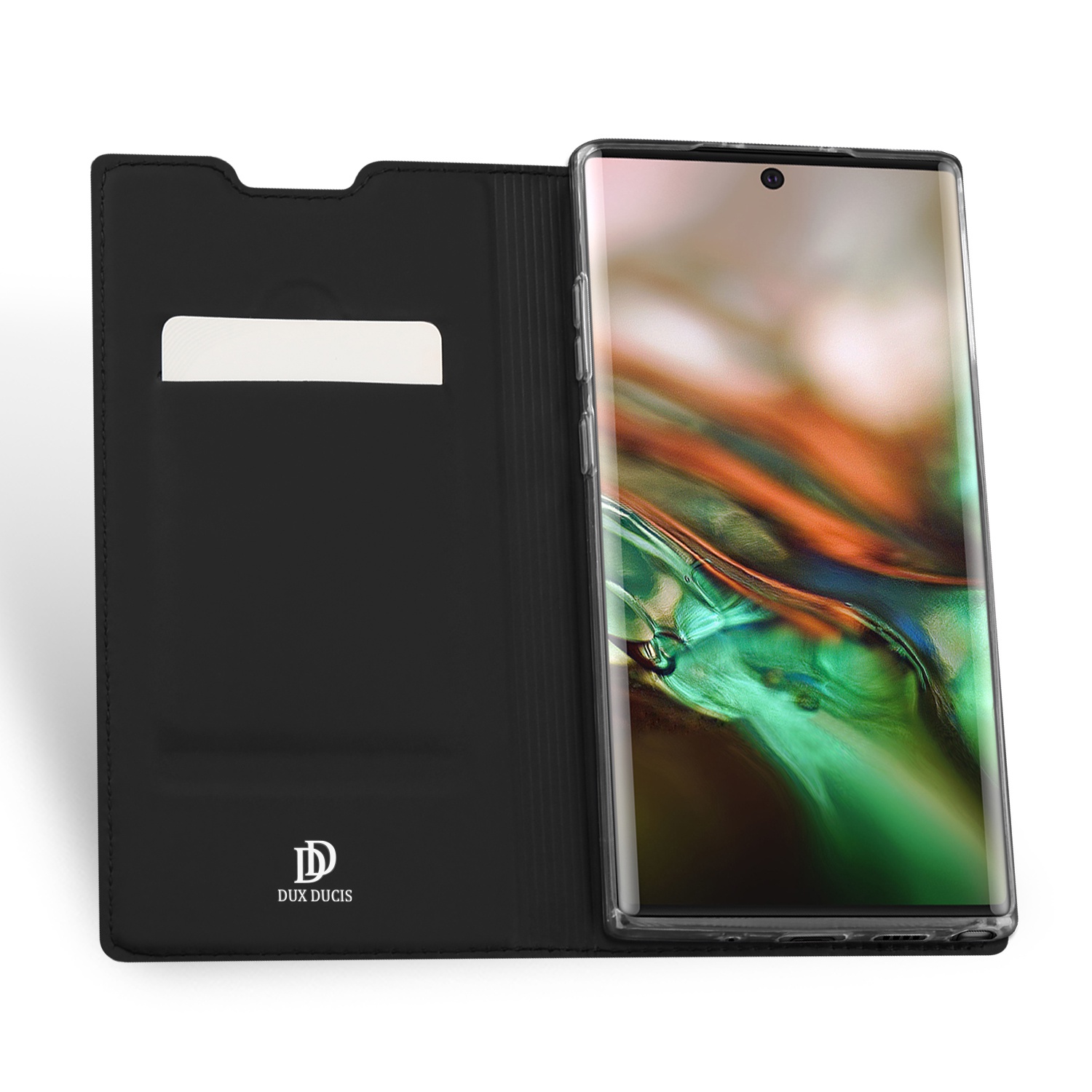 фото Чехол книжка Samsung Galaxy Note 10 Skin Pro черный Dux ducis