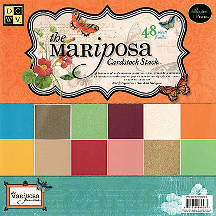 Набор бумаги для скрапбукинга Mariposa Solid (48 листов, 30х30 см.) Набор бумаги для скрапбукинга Mariposa Solid (48 листов, 30х30 см.)
