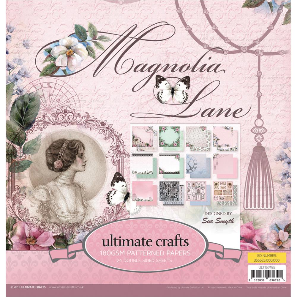 фото Набор бумаги для скрапбукинга "Magnolia Lane" (24 листа, 30х30 см.) Ultimate crafts