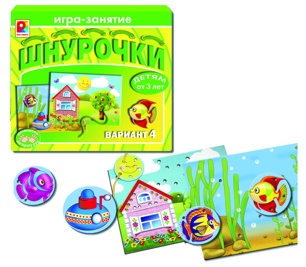 фото Настольная игра Шнурочки 4 Радуга