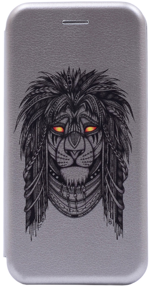 фото Чехол-книжка Book Art Jack Grand Leo для Samsung Galaxy S10 серый GOSSO CASES