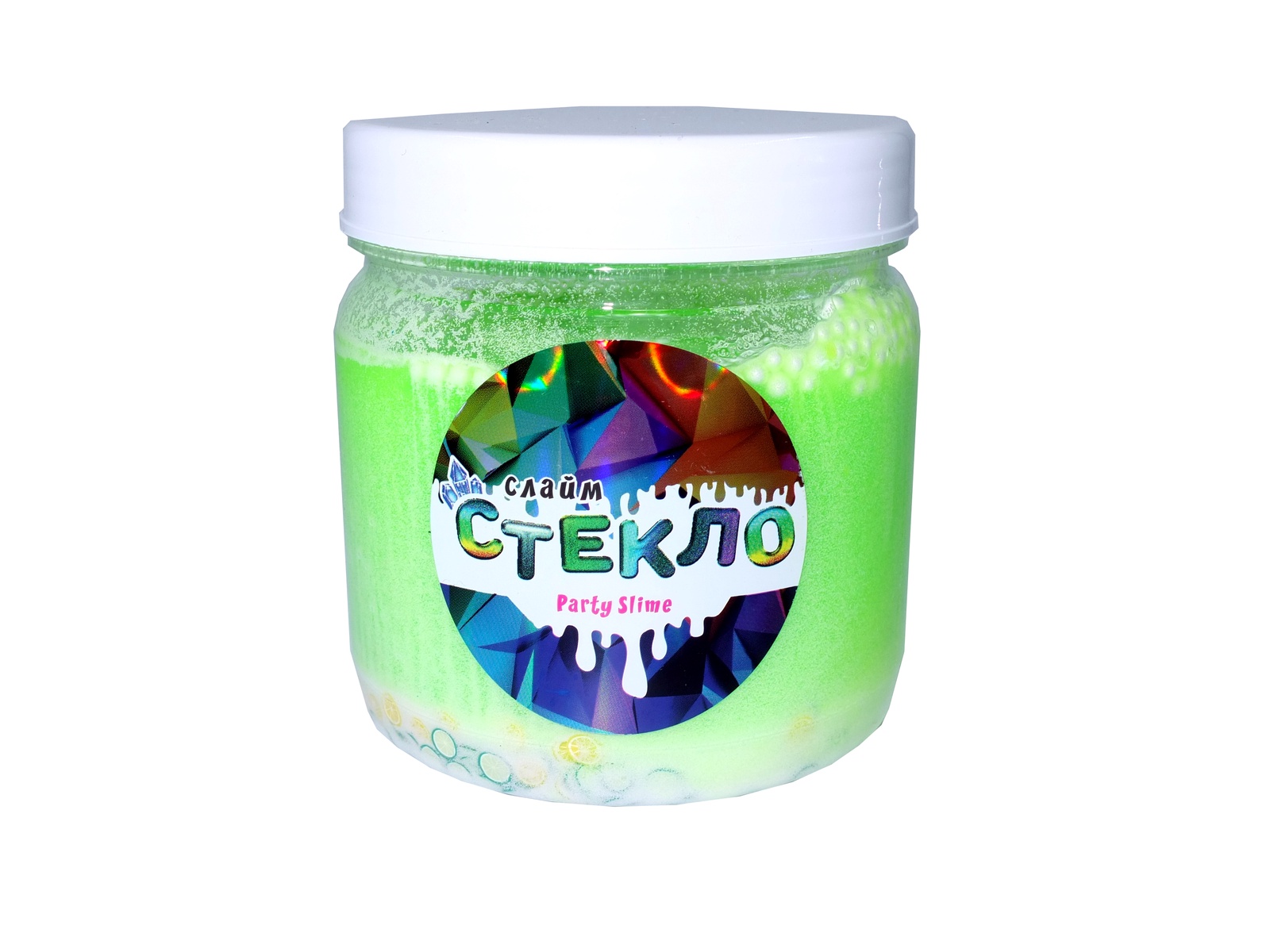 фото Слайм Стекло серия Party Slime XXL, Цитрусовый