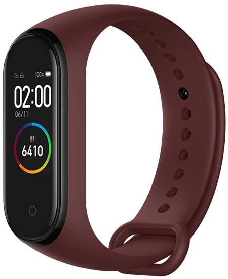 фото Фитнес-браслет Xiaomi Mi Smart Band 4, красный