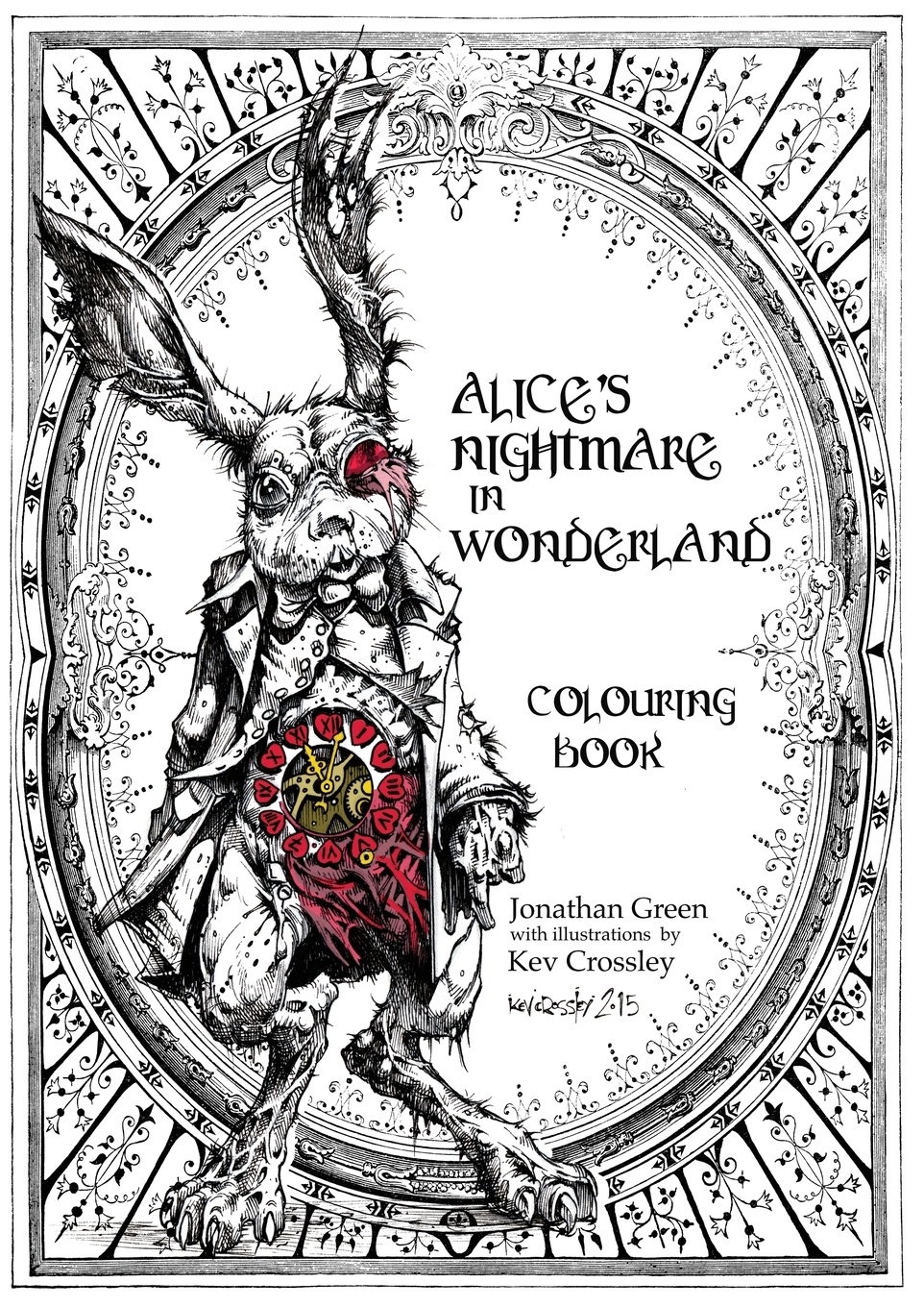 фото Alice's Nightmare in Wonderland Colouring Book