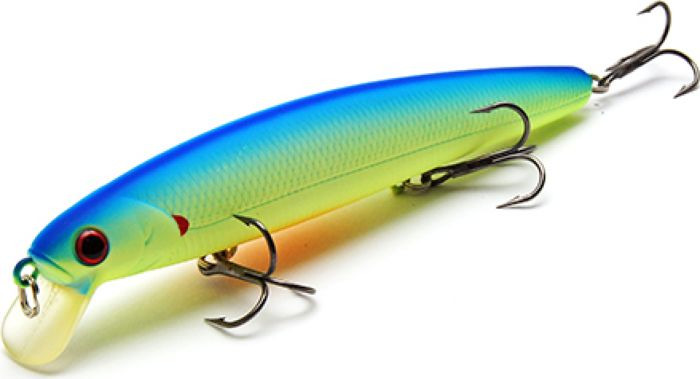 фото Воблер Lucky Craft Flash Minnow 110-287 Chartreuse Light Blue, FM110-287