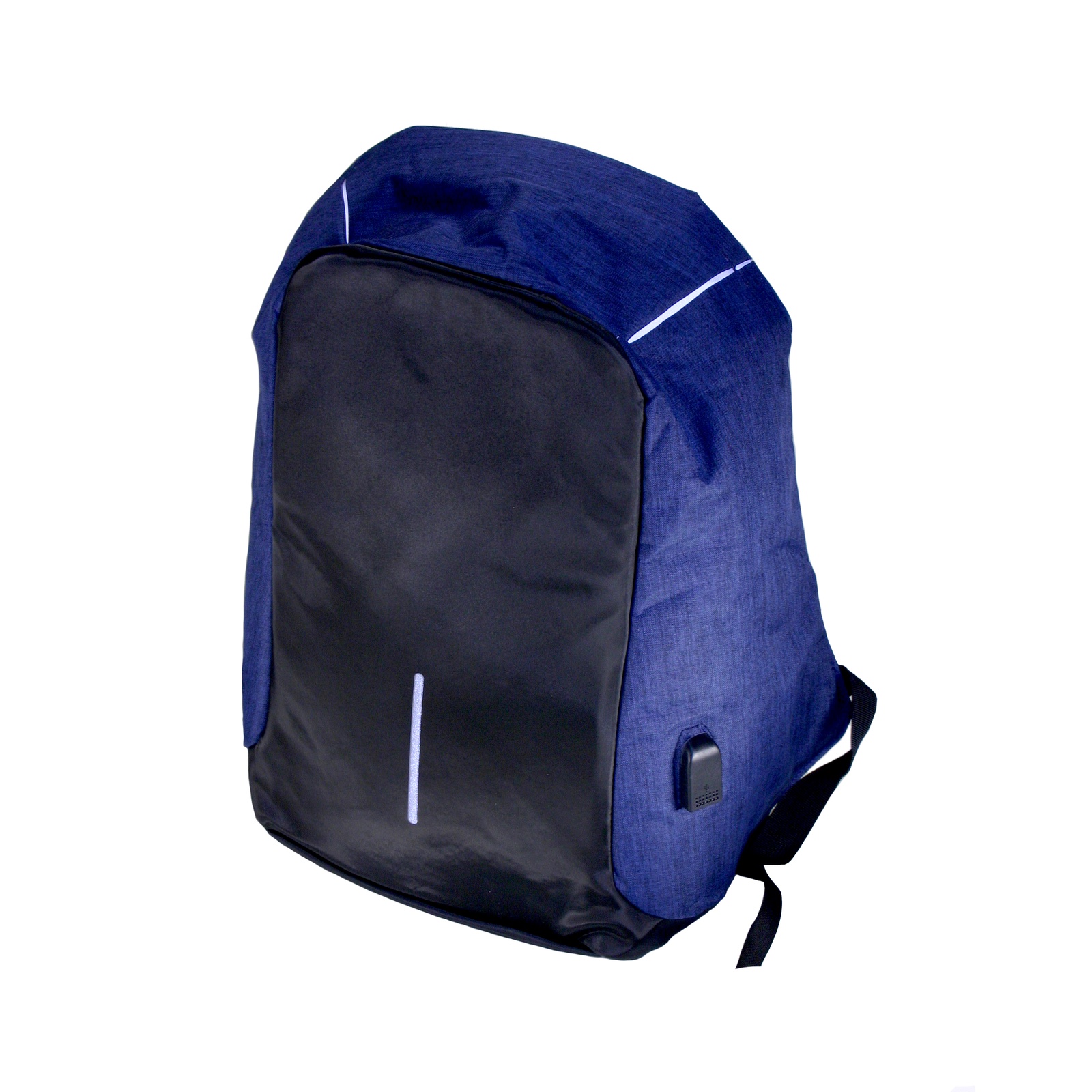 фото Антивандальный городской рюкзак, Lumo, LM-BP-12 антивор для ноутбука с защитой от карманников, много отделений,синий