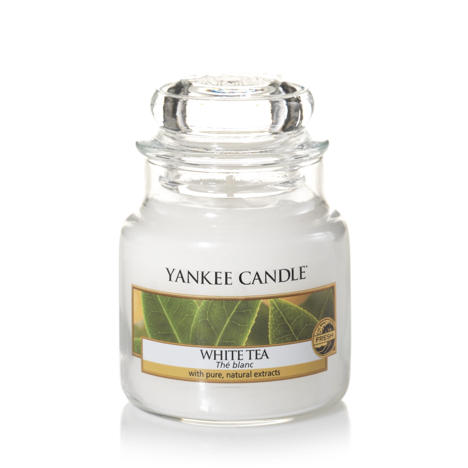 фото Свеча ароматическая Yankee Candle Белый чай/ White tea 25-40 ч