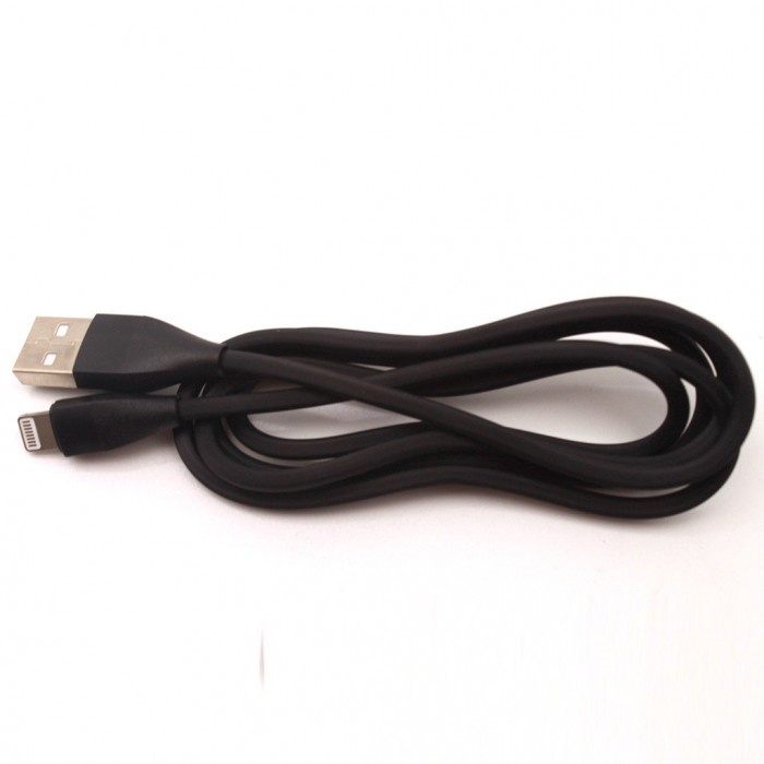 фото Кабель FaisON RC-050i Lesu USB - Apple 8 pin, 1.0м, цвет: чёрный