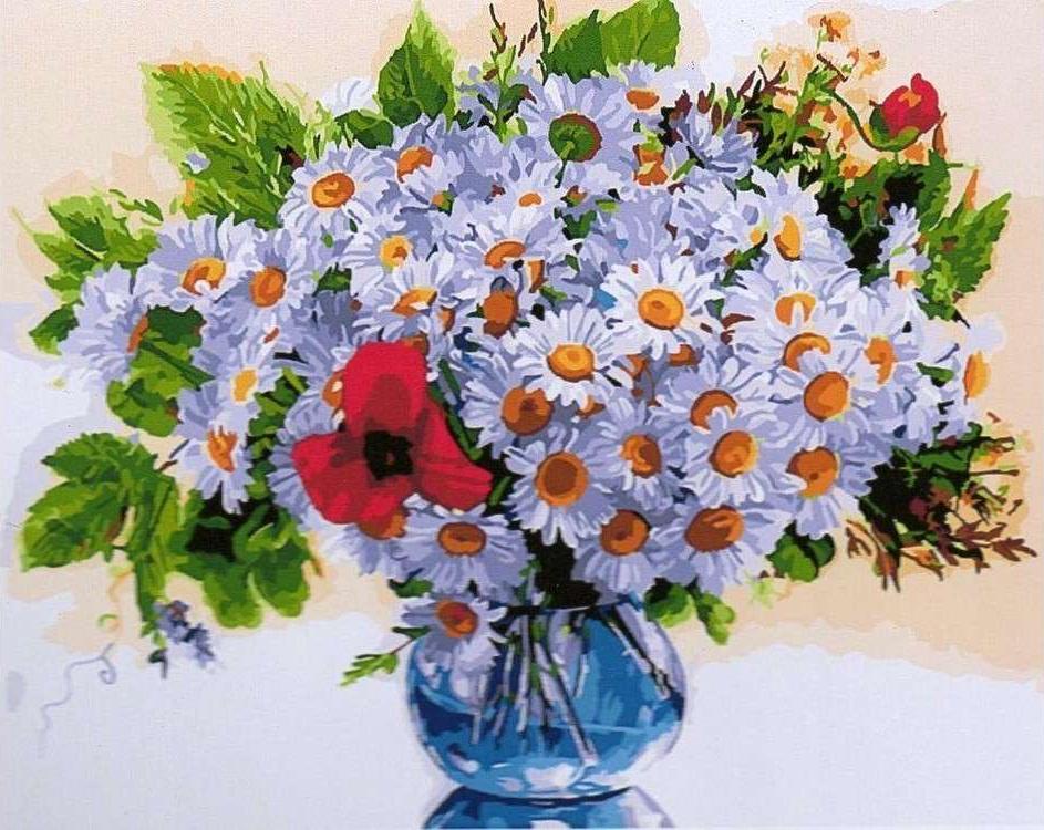 Днем, музыкальные открытки с ромашками