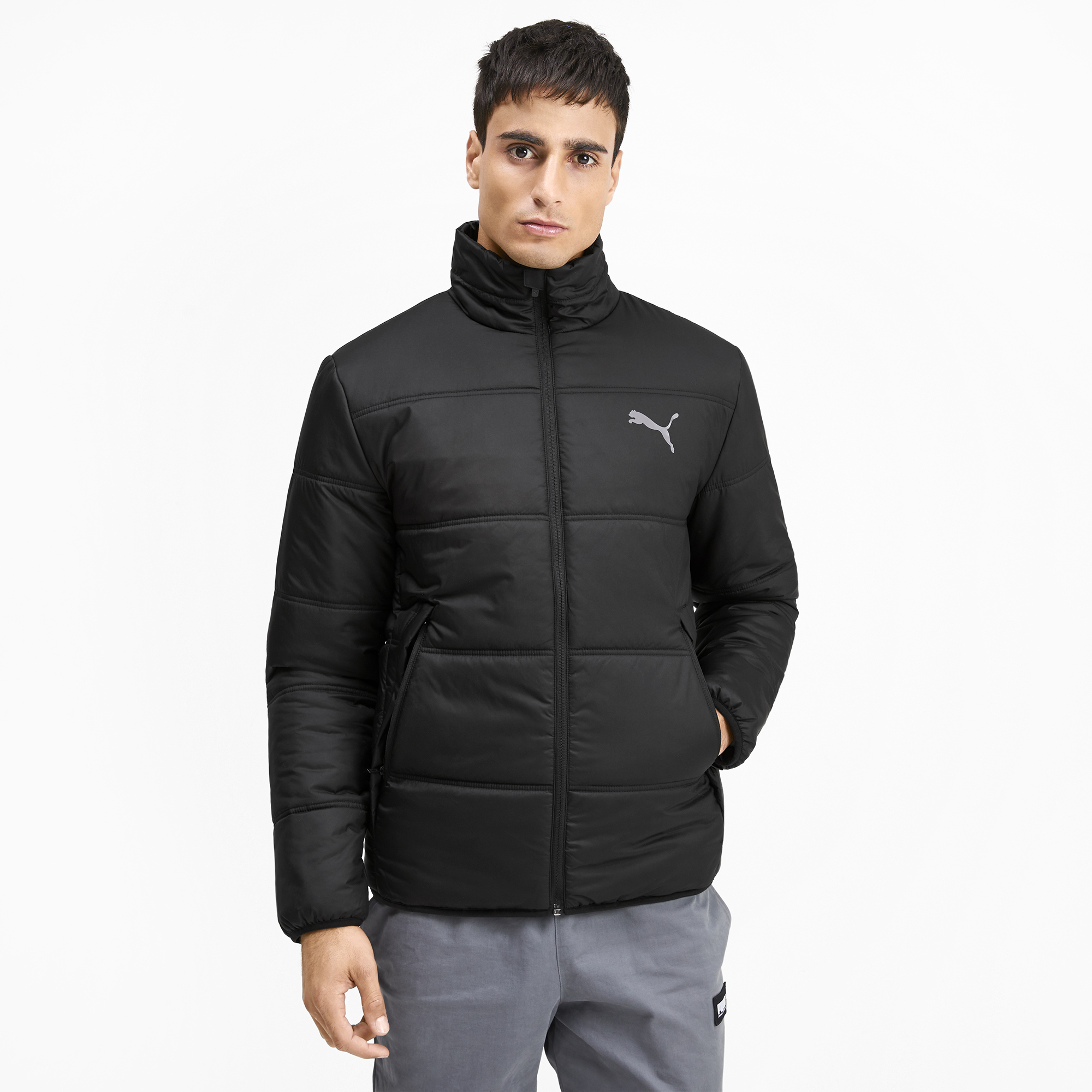 puma essentials padded jacket