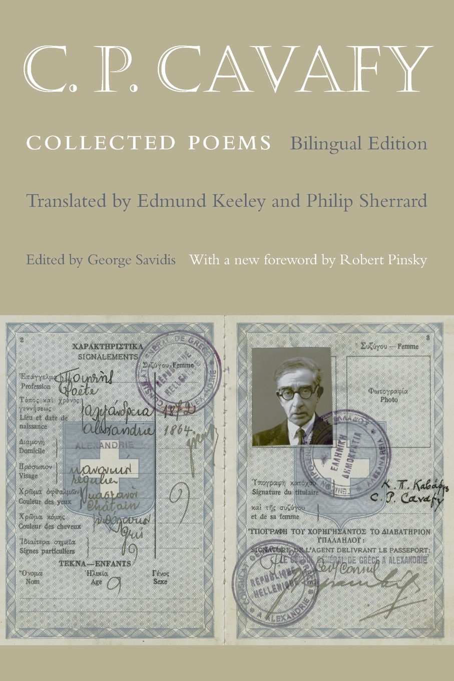 C. P. Cavafy. Collected Poems - Bilingual Edition