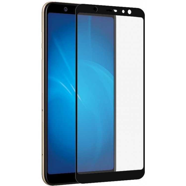 фото Защитное стекло Grand Full Glue для Samsung Galaxy A6 (2018), черный