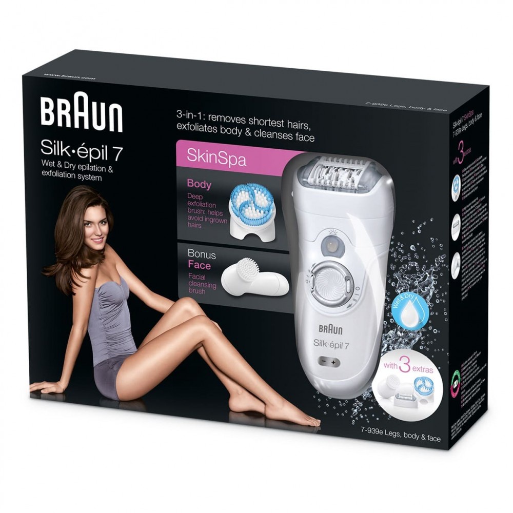 фото Эпилятор Braun Silk-epil 7 SkinSpa 7 - 939e