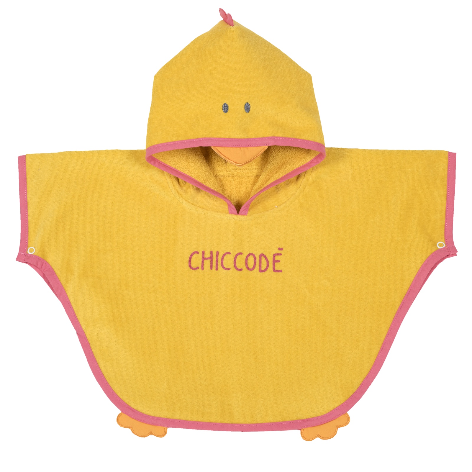 фото Полотенце с капюшоном Chicco, размер 020, цвет жёлтый