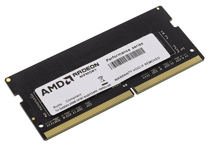 фото Модуль оперативной памяти AMD DDR4 4Gb 2400MHz, R744G2400S1S-UO