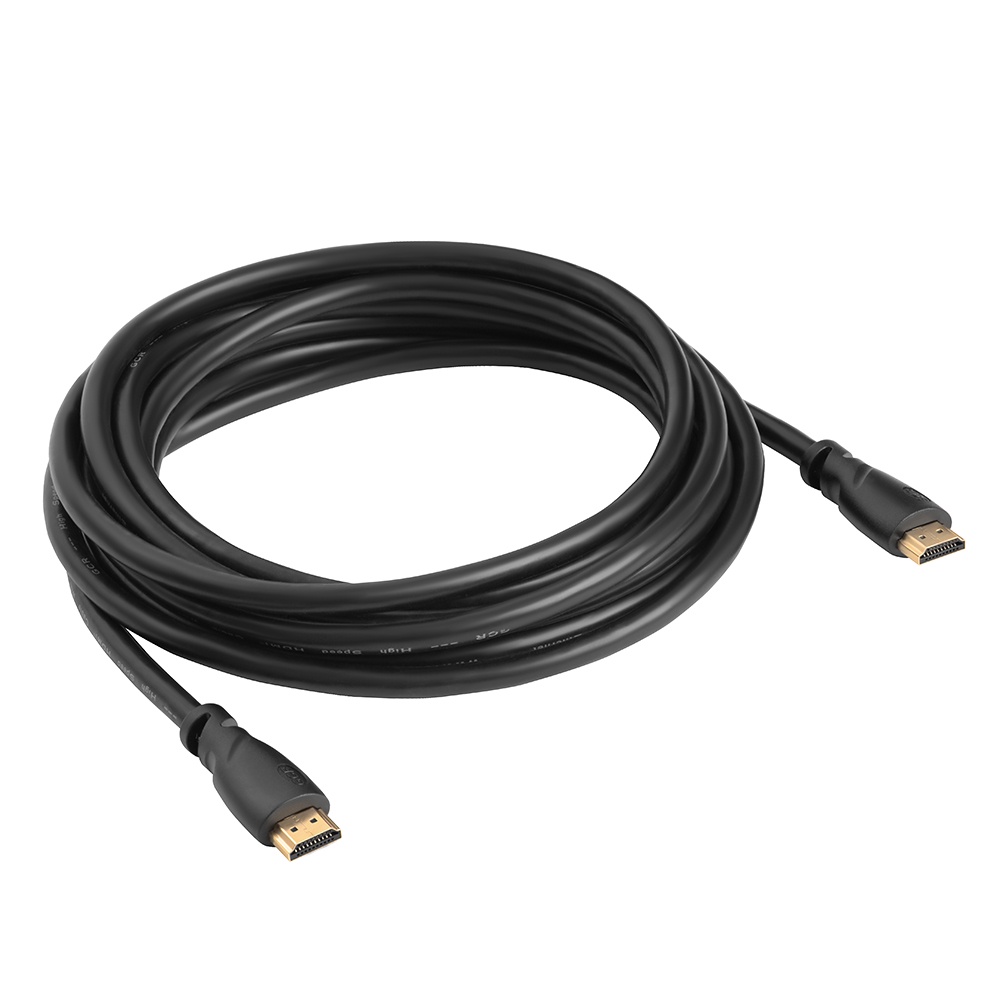 фото Кабель Greenconnect HDMI версия 2.0,GCR-HM313-12.0m, OD9.0mm, 28/24 AWG, 12.0m, черный, позолоченные контакты, тройной экран