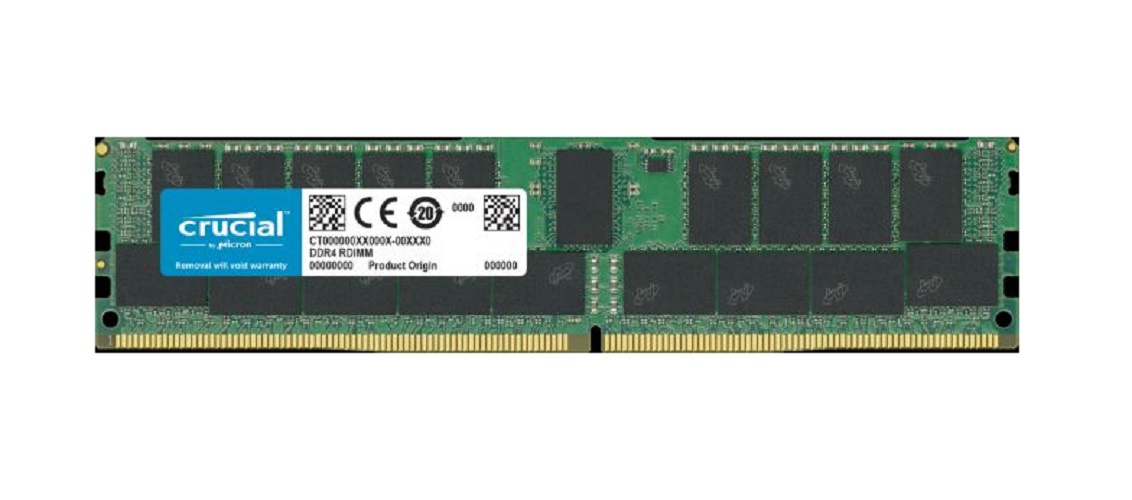 фото Модуль оперативной памяти Crucial DDR4 32Gb 2933MHz, CT32G4RFD4293