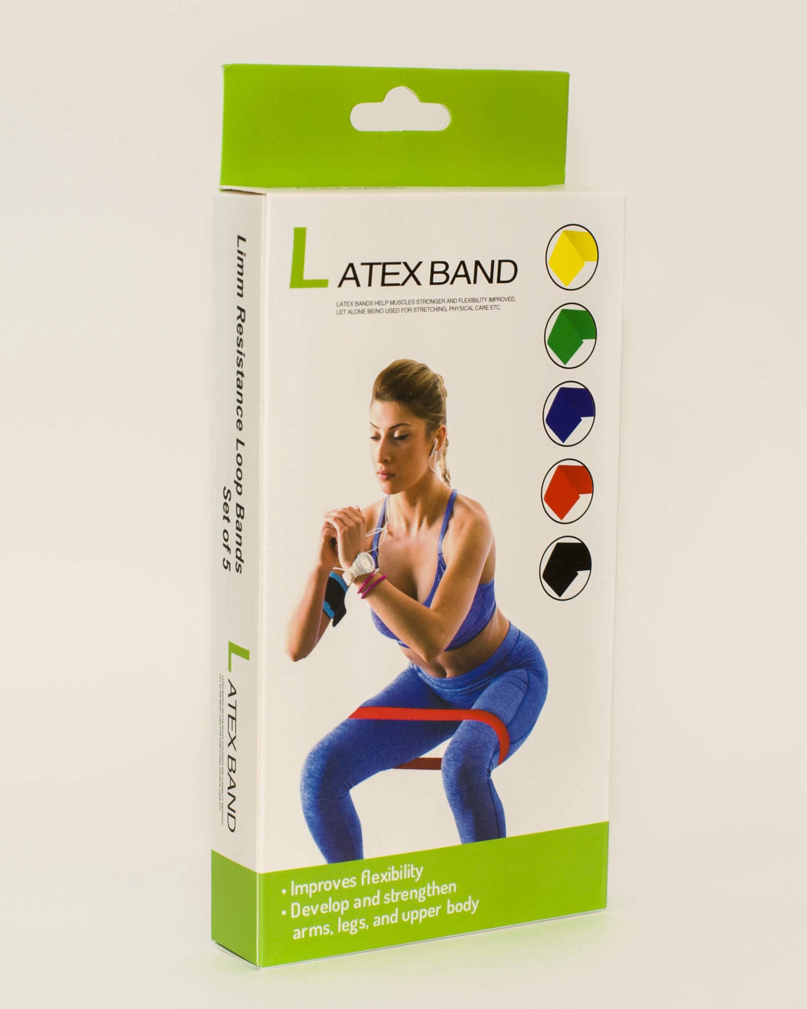 фото Набор резинок для фитнеса Latex band - Fit simplify (5 шт.)