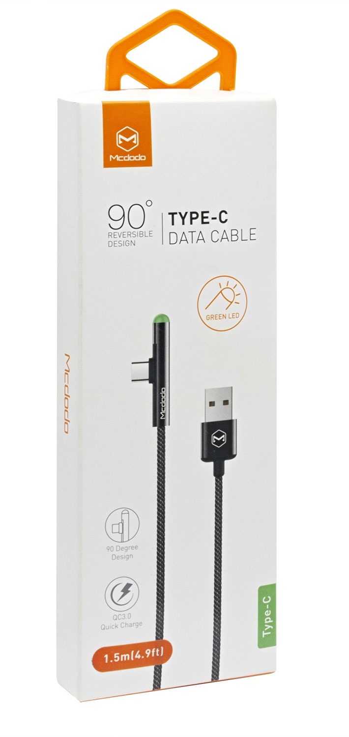 фото Кабель Mcdodo Type-C 5A Data Cable CA-6390 1.5m Black