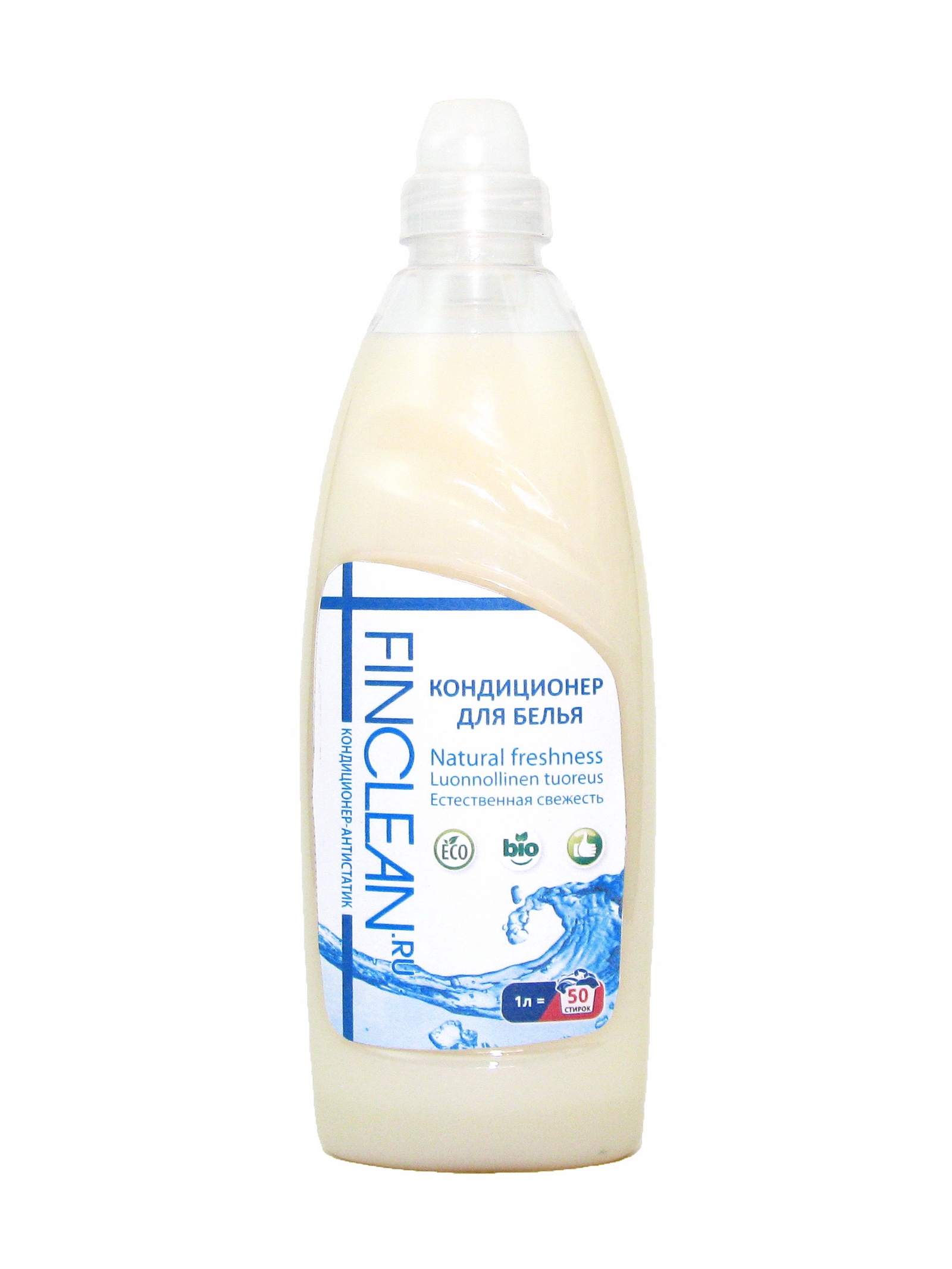 фото Natural Freshness кондиционер-антистатик концентрат, 1л, 50 стирок Finclean.ru