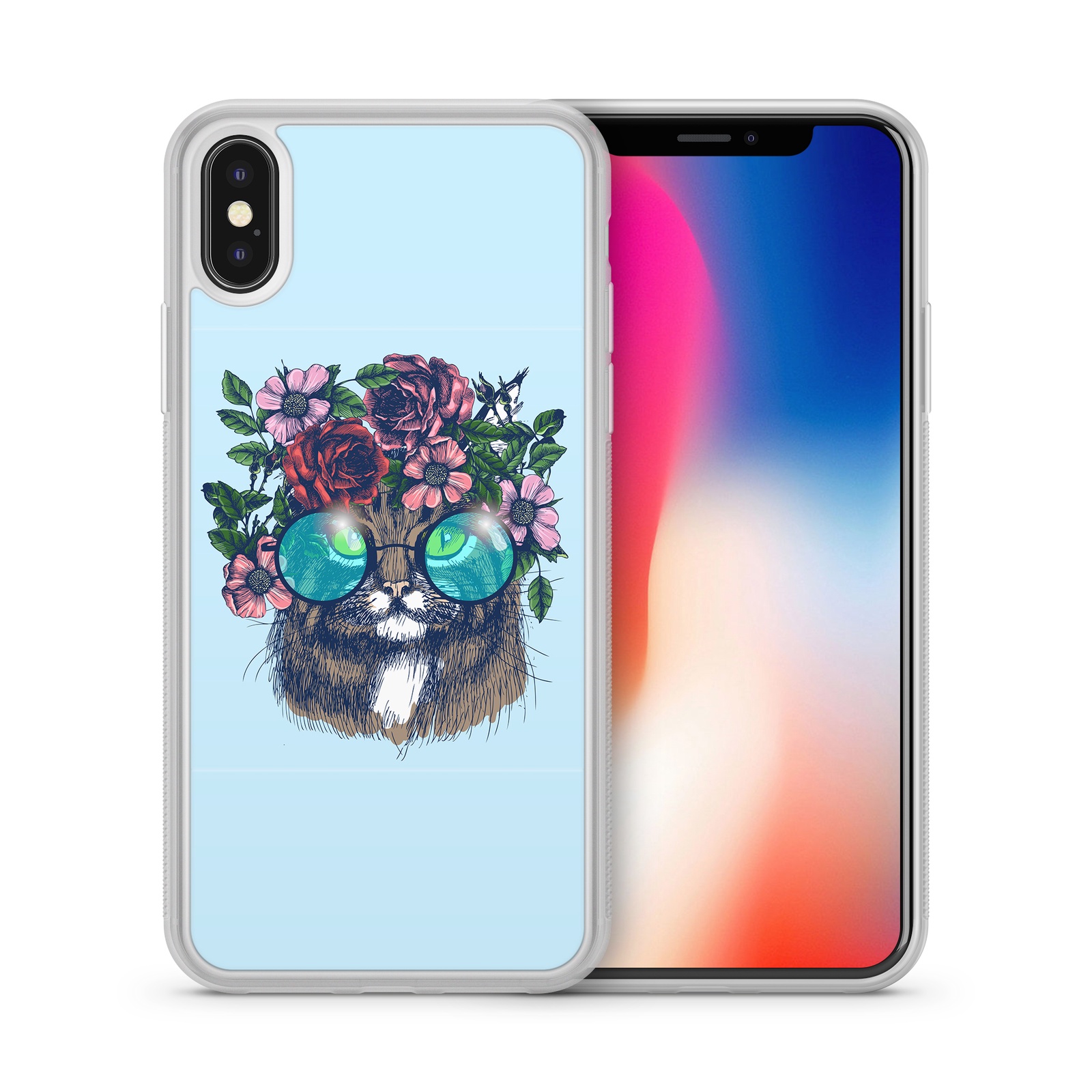 Чехол для iPhone XS MAX BAZZY PRINT 