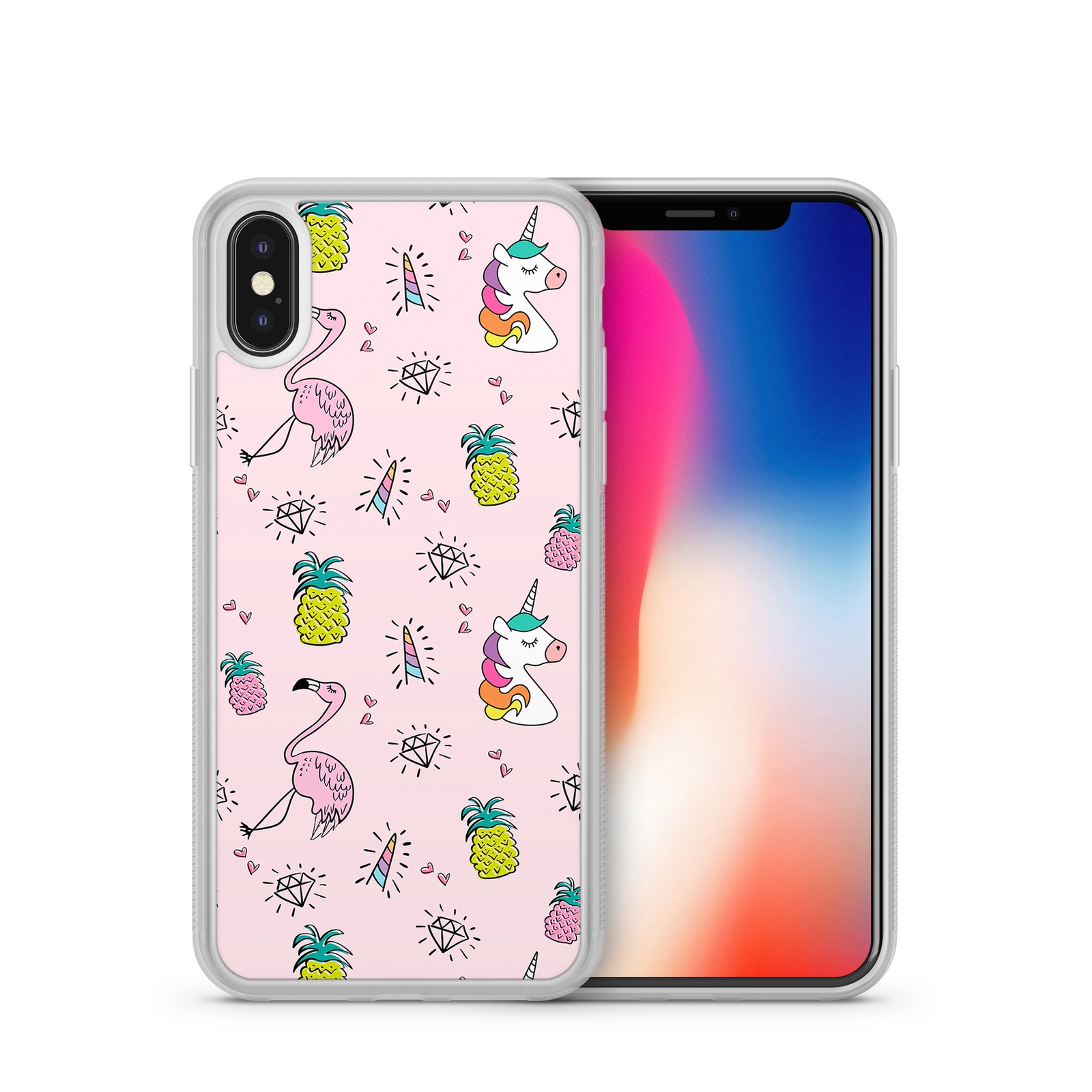 фото Чехол для iPhone X Boom Case "Абстракция"