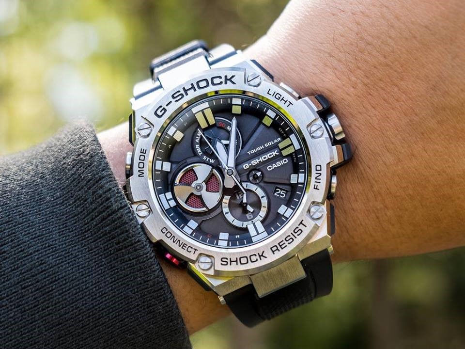 фото Часы Casio G-Shock GST-B100BNR-1AER