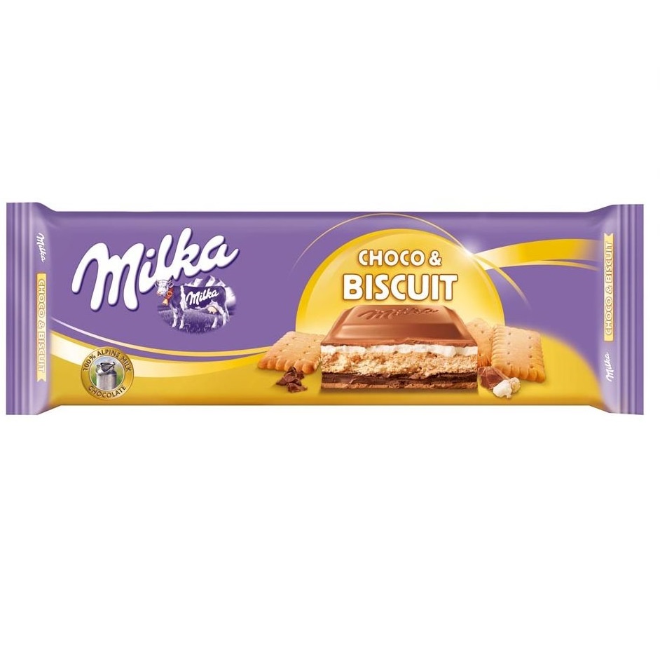 Milka шоколад Choco Biscuit