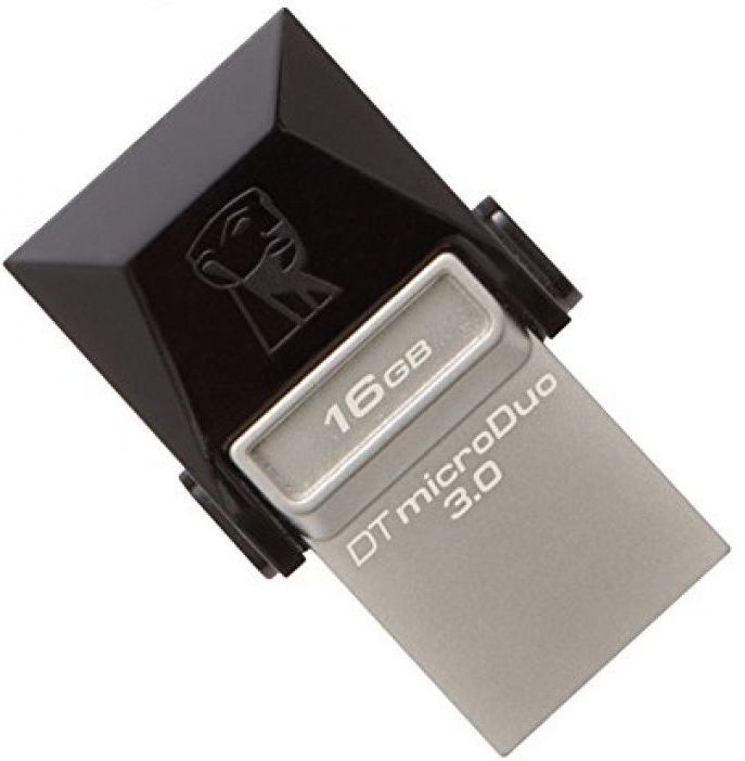 фото USB 3.0 16GB Kingston Data Traveler MicroDuo (USB/microUSB) OTG